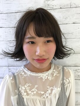 スパーク ヘアアンドフェイス(Spark HAIR&FACE) 外ハネ中明度ブルーアッシュ