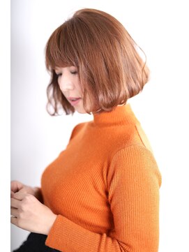 アミィヘアー アネックス(Ami Hair annex) ふんわりクセ毛風カールボブ #熊谷 #美容室