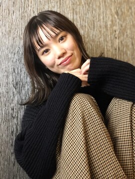 ヘアールスト(Hair Lust) hair Lust 「シースルーバング♪エアリーウェットボブ」