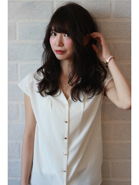 ブリーチ ラボ エーアイ 原宿店(BLEACH LABO Ai) 20代30代40代50代 色っぽふんわりロングの重軽ウェーブヘア♪