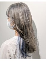 ジアザー(the other) ハイトーンカラー　シルバーアッシュ