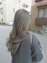 ネウィ 京橋(newi) 【uta*_girls】　satoko　ブリーチあり×マットグレー×透明感