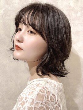 トリコ ショップアンドヘアサロン(tricot shop hair salon) 外ハネミディ