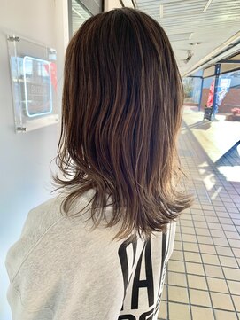 ヘアメイクレコリア(Hair Make RECOLIA) 京都/東野/山科 モーヴアッシュレイヤー
