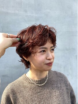 アソート トウキョウ (ASSORT TOKYO) ginger brown＋short perm