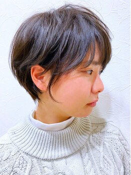 サロン ルミナス(SALON LUMINOUS)の写真/“人生が変わるショートヘア”をご体験下さい♪細部まで計算し尽くされたカットで最高の褒められstyleに！