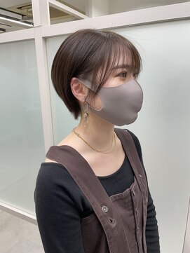 フレーム ヘア ルーム 天王寺駅前店(FRAME hair room) ナチュラル丸みショート/20代/30代/40代
