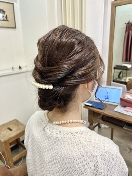 タヒエ(tahie) ＃編み込みヘア　＃結婚式ヘア