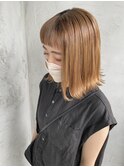 ぱつっとボブ