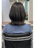 ◆◇暗髪アッシュグレージュ　レイヤーボブ◇◆