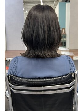 オウル(Owll) ◆◇暗髪アッシュグレージュ　レイヤーボブ◇◆