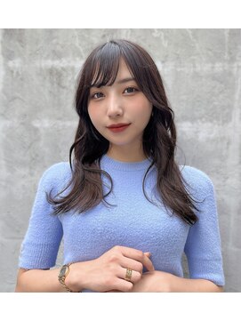 パルフェ ヘアー バイ オーク 九大学研都市(parfait hair byOAK) しっとりゆる巻きエギョモリ