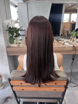 ティティ(TiTi) ブリーチなしカラー！！レッドオレンジ[TiTi_福田りの]