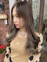 ２丁目３番地美容室&nbsp;MOMOTAROハイライト/シルキーベージュ