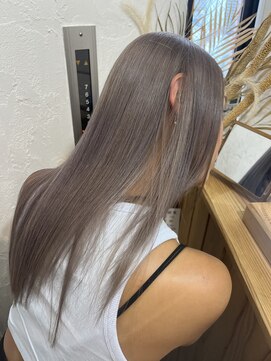 ロア インターナショナル 新宿店(LoA International) 【LoA】ラベンダーグレージュ髪質改善トリートメント