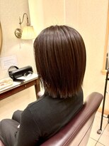松本平太郎美容室 銀座パートフォー(PART4) 切りっぱなしボブ ◎20代 30代 40代