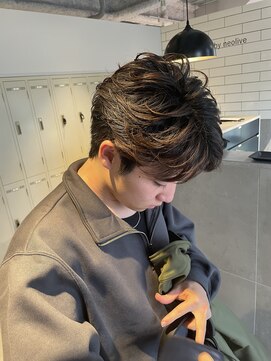 ザコーストバイネオリーブ 辻堂店(The coast by neolive) フェザーショートメンズフェザーパーマ