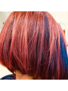 アンバー(amber) レッド×ブルー