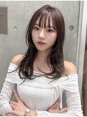 オリーブアッシュ　ハイレイヤー　ロングウルフ