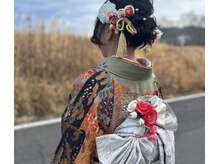 カット イン ヌーボ(cut in NOUVEAU)の雰囲気（着付け＆ヘアセット）