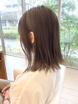 ファースト 東仙台店(first) 切りっぱなし／レイヤーボブ/グレージュ/