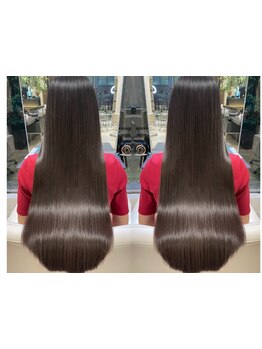 【『髪質改善Tr』\9,860～】こだわりの髪質改善Trで柔らかく、艶々の髪に！[表参道/髪質改善/縮毛矯正]