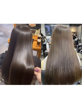 【他店で断られた方必見＊】ハイダメージ・ブリーチ毛可能な縮毛矯正◎理想の柔らかなサラサラ髪に髪質改善