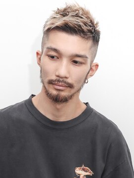 ルックグッドストア(LOOK GOOD STORE) 刈り上げセンターパートフェザーアパーマサーフカール500