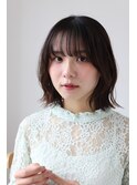 【目黒美容室】ふんわり外ハネボブ