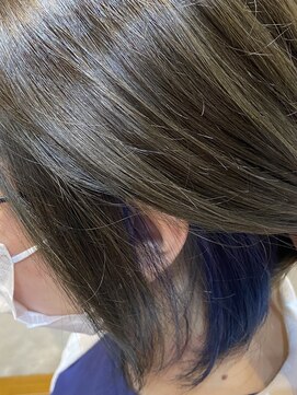 ロゴス 天王台南口店(LOGOS) 【富塚美咲】シークレットインナーカラー/耳掛け/艶髪/天王台