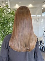 ハピネス 西大寺店(Happiness)&nbsp;ブリーチなしカラー オリーブベージュ ミルクティーベージュ