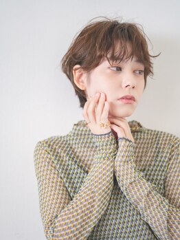 チョビー 銀座(chobii)の写真/【カット+デジパ+Tr¥14900】高いカット技術とコテ巻き風パーマが人気◎あなたに似合うトレンドスタイルへ♪