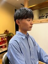 ティピ(tipi)&nbsp;波巻きパーマ/センターパート/メンズカット/メンズパーマ/香椎駅