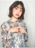 大人可愛いふんわりカール前下がりボブp1戸田公園20代30代40代