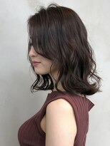 ギークス(GEEKS) 【GEEKS渋谷】ココアブラウン/ウルフボブ/ボルドーカラー/モテ髪