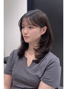 カノイ 銀座中央通り(KANOI) くびれボブが飽きた時には更にイメチェンレイヤー!