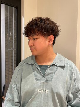 ローネス ギンザ(LONESS ginza) マッシュ×波巻きパーマ