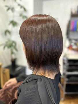 ルーム(room) 大人ミディアムくびれヘア★もとめ。