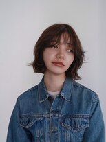 キーダ(KEEDA)&nbsp;透明感ブラウン/レイヤーカット/ショートミディ