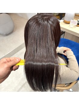 ティアレ(Tiare)の写真/"自分の髪じゃないみたい!"今までの髪の概念を変える髪質改善。思わず触りたくなる感動の仕上がりを…。