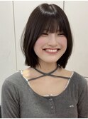 ボブ/顔周り/前髪/レイヤーカット/韓国風