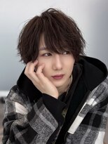 ジーナ 天神(Zina)&nbsp;ラウンドマッシュ/シャドウパーマ【メンズサロンZina天神】