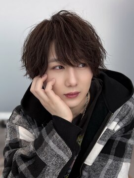 ジーナ 天神(Zina) ラウンドマッシュ/シャドウパーマ【メンズサロンZina天神】