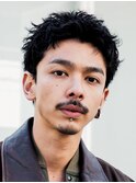 渋谷緩めアクティブショートルーズショートパーマツイストパーマ
