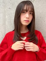 オーブヘアーアンカー 清田店 (AUBE HAIR anchor)&nbsp;20代・30代_韓国_セミロング
