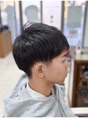 メンズカットツーブロックハイスクール