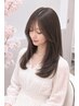 【垢抜けと上質な艶を維持】似合わせカット+髪質改善+ヘアカラー[髪質改善]