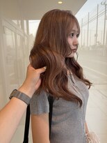 サラビューティーサイト 九大学研都市店(SARA Beauty Sight)&nbsp;ミルクティーベージュ/ロングスタイル/ケアブリーチカラー