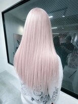 ボックスミコ(Box mico.)&nbsp;桜ピンクベージュのハイトーンロング☆