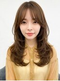 ブリーチなしカラー◎大人可愛い艶髪バタフライレイヤーカット